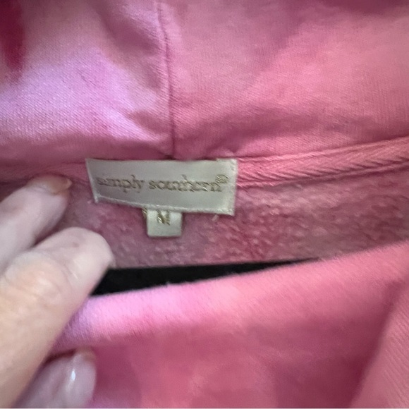 Simply Southern Pink Tie-Dyed Pull Over - Picture 3 of 7